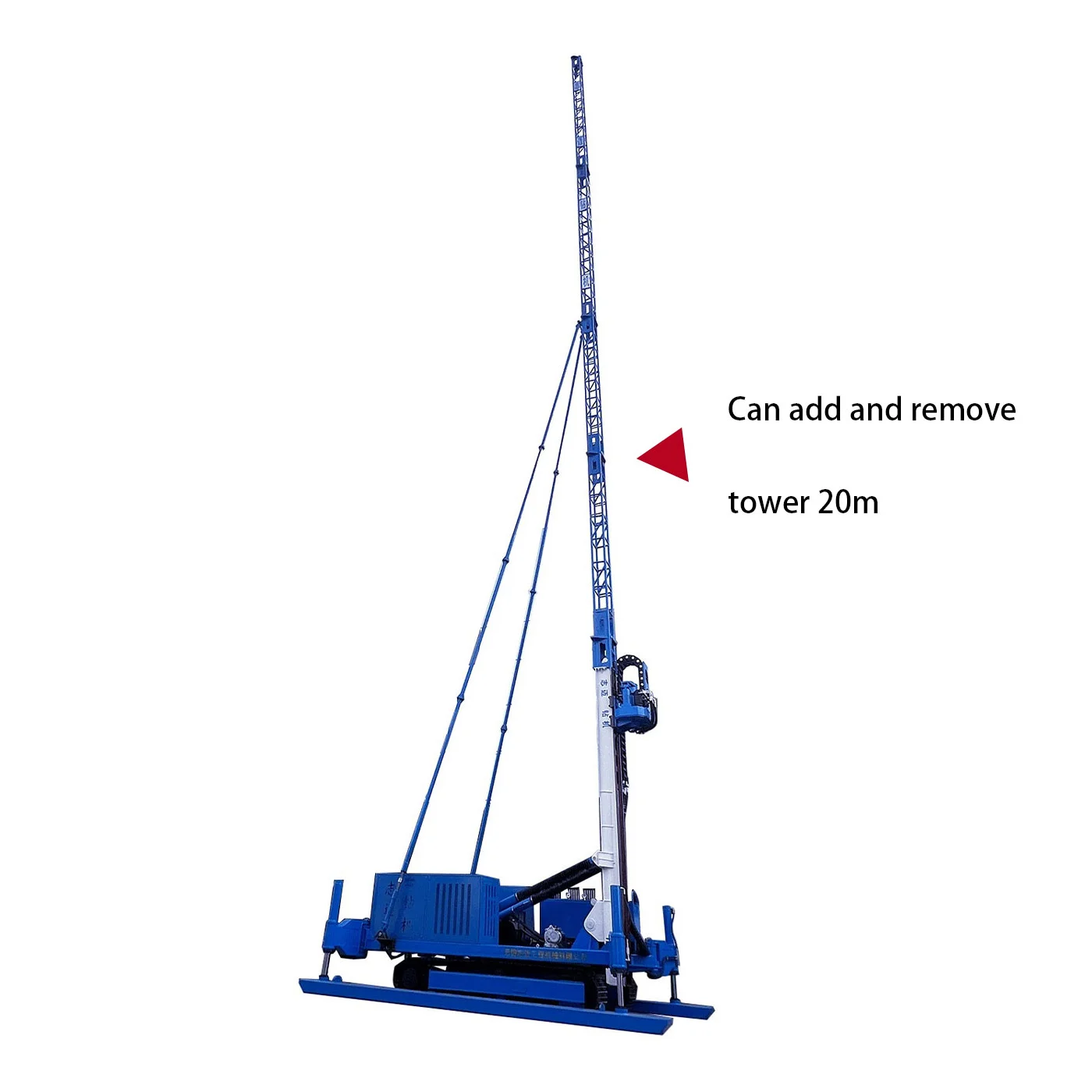 Crawler nâng cao giàn khoan máy bay phản lực